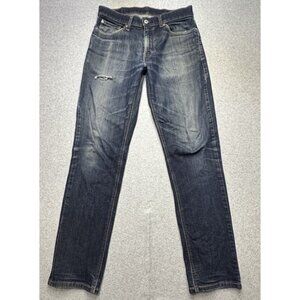 Levi's 541 Jeans Adult 32x34 (32x32) Blue Denim Athletic Tapered Normcore Mens